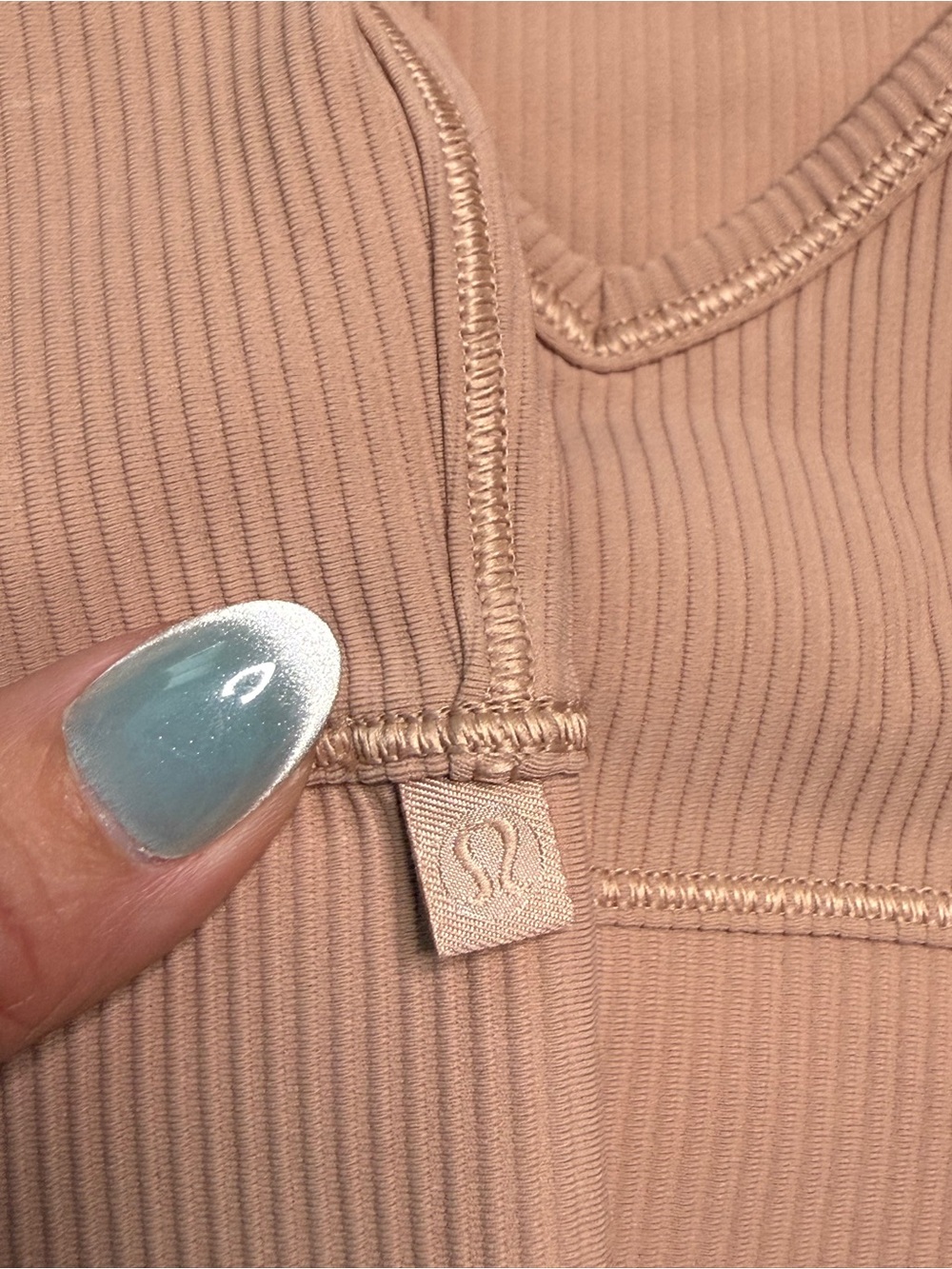Lululemon Power Pivot Ribbed Cropped Tank Top - Picture 3 of 4